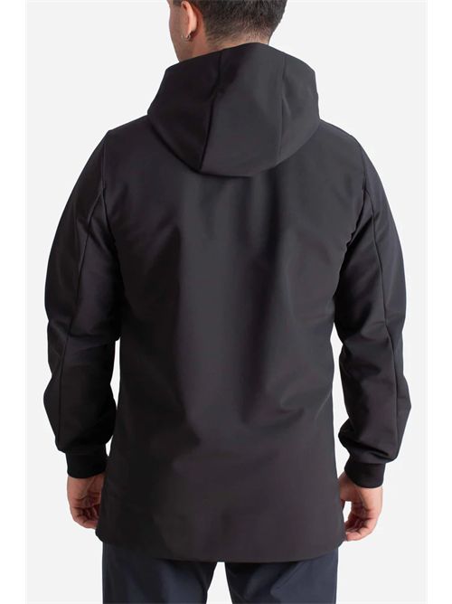 Giubbotto nero Softshell con Cappuccio HESKIMO | HE9440013/NERO